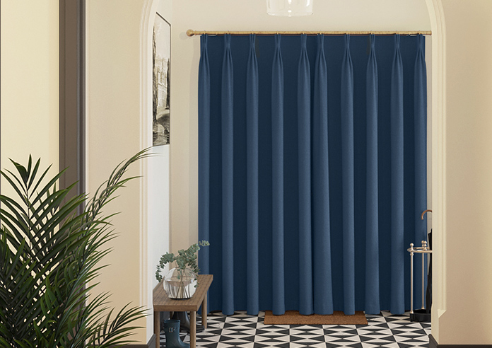 Lyra, Mariana Blue - Made to Measure Curtains - Image 7